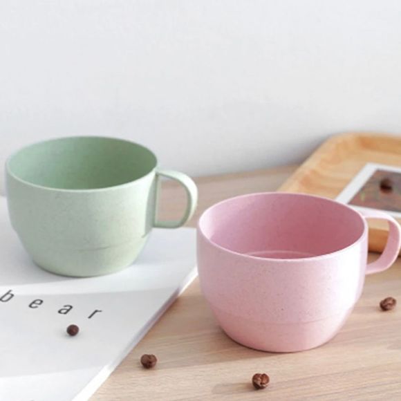 Other - Vintage | Green & Pink Speckled Coffee Mugs OS